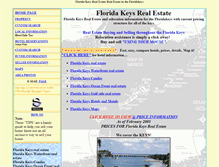 Tablet Screenshot of floridakeysrealestate.nefla.com